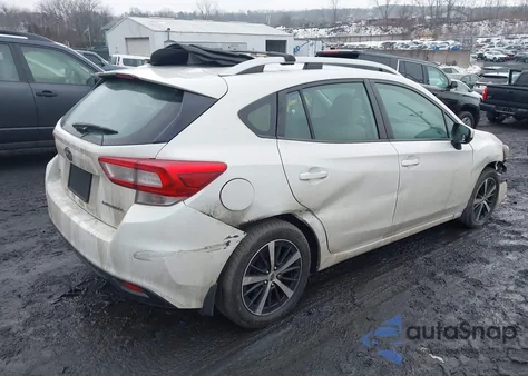 2019 Subaru Impreza 2.0I Premium z USA, uszkodzony, nr VIN 4S3GTAC63K3738551